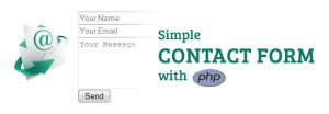 How to create a simple contact form with php