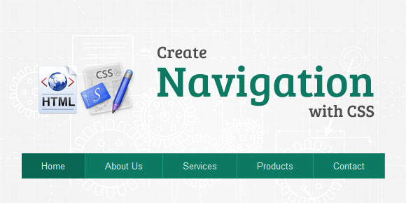Simple Navigation with HTML / CSS Tutorial